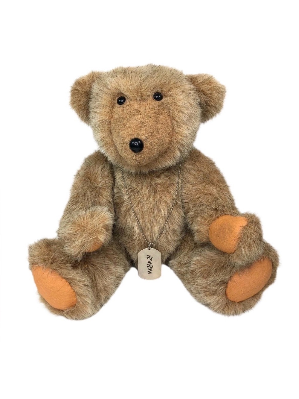Vintage Build  A bear Workshop  Teddy Bear Plush Brown/Tan Fully Jointed 17”